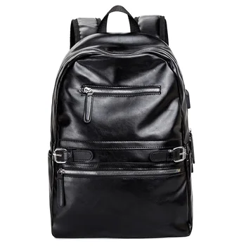 

2019 New Leisure Men's Backpack Fashion Personality Large Capacity Computer Backpack Student Bag