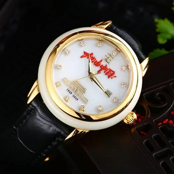 

TOP BRAND LUXURY NATURAL JADE MEN'S QUARTZ WATCHES FASHION WOMEN'S WATCH JADE MEN COUPLE WRISTWATCHES MEMORIAL COLLECTION