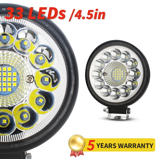 Aluminum Alloy Led Working Headlights Light 12-24v For Led Lights For 24v  Trucks Uaz Focos Led 4x4 Off Road Led Work Light 12v - AliExpress