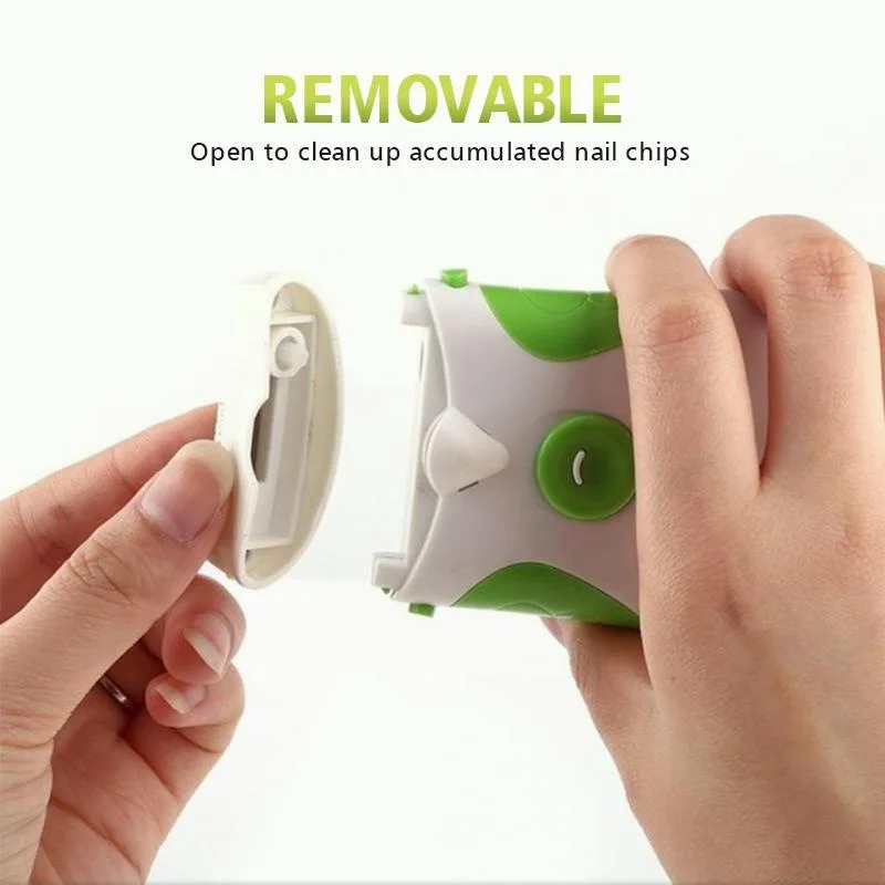 Portable Electric Nail Clipper with Removable Head Manicure Pedicure Sets Health and Beauty Tools