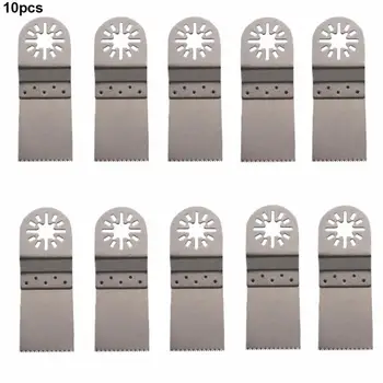 

10PCS 34MM Multifunctional Saw Blades Portable Oscillating Multi Tool Durable Woodworking Cutter Set Tool Accessory