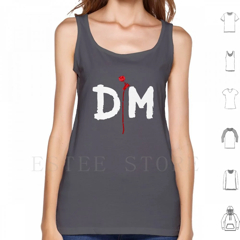 Canottiere Dm Violator Canottiera Senza Maniche Mod Spedizione Fretta World In My Eyes Band Synthpop 80S 90S Music Dm Minimalista