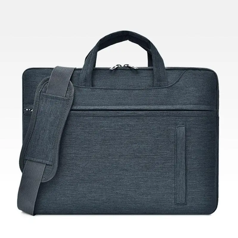 Blue-14inch Модный портфель, водонепроницаемый портфель для ноутбука, устойчивая к царапинам, сумка для деловых поездок, женская сумка-мессенджер, Bandolera - Цвет: Blue-14inch
