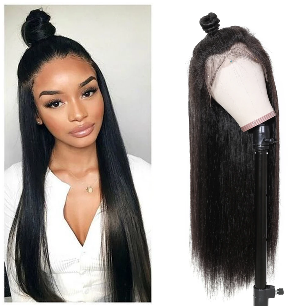 13×4 Transparent Lace Front Human Hair Wigs Brazilian Straight Hair 13x6 Deep Part Lace Front Wig Pre Plucked Ali Julia Remy Hair Lace Wigs (16)