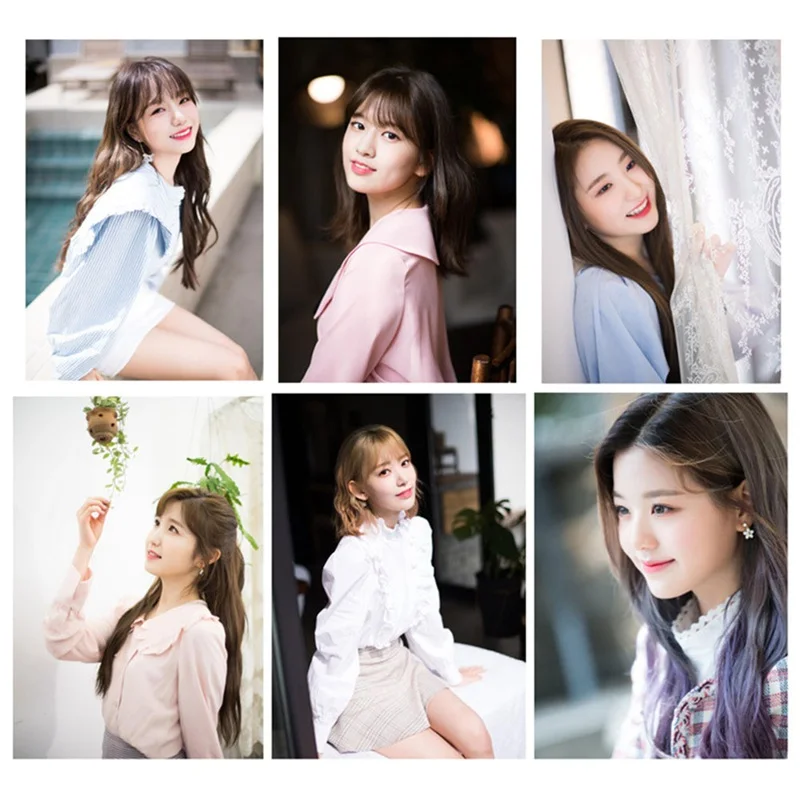 25 шт./компл. IZ* ONE IZONE 2-й Мини альбом сердце* IZ липкие фото карты Новая мода карты с кристаллами наклейки для автобусной карты