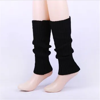 

Boot Cuffs Warmer Knit Leg Stockings Striped Long Boot Thigh High Stockings Knitted Over The Knee Socks Cotton Leg Warmer Party