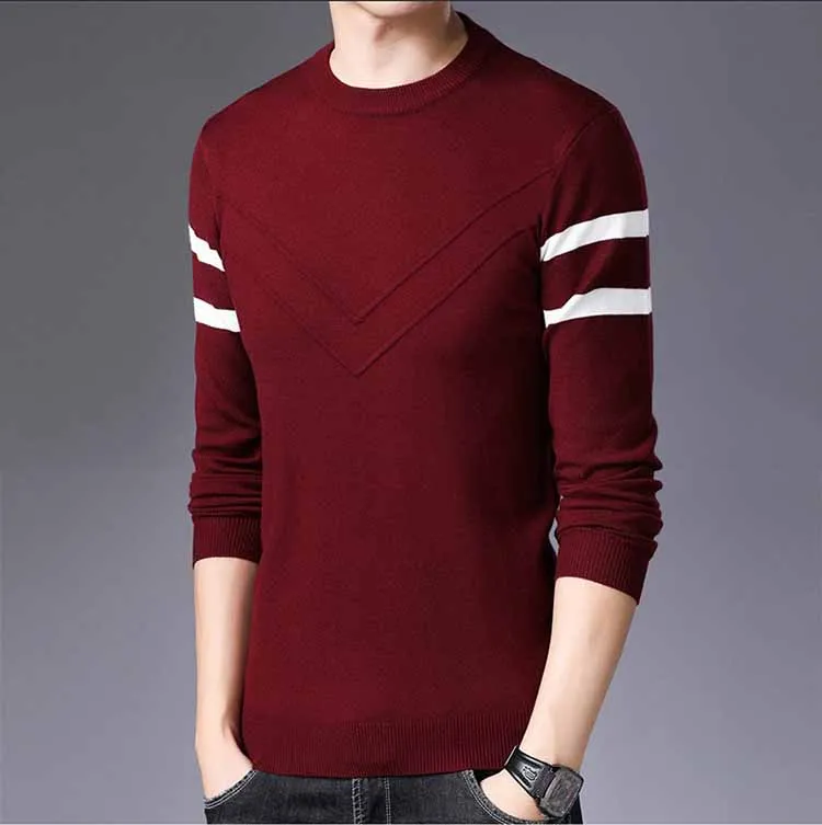 Мебель для спальни YUSHU Для Мужчин's Повседневное вязать свитер Slim Fit женский свитер, свободный женский свитер, вязаные Джемперы корейский стиль Повседневное свитер с круглым вырезом