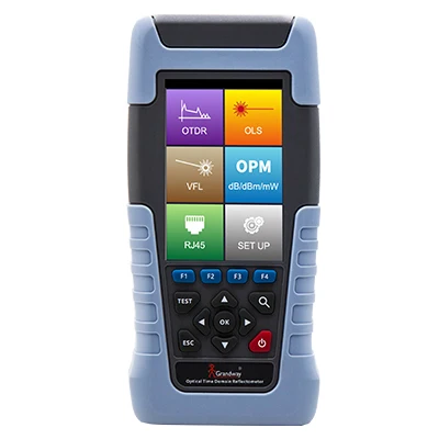 Новейший Ручной Волоконно-оптический тестер Grandway OTDR FHO1000 100 км 1310 нм 28 26 дБ OPM VFL |