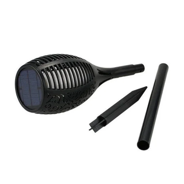 1/2/2004 -Pack Halloween Vízálló Napenergia -Tűz Villogó Láng Fáklya Könnyű Kültéri Dekoráció Világítás Kerti Gyeplámpa Lámpa - Image 6