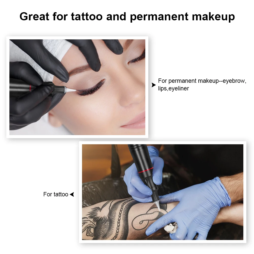 Kit completo professionale per macchinette per tatuaggi Set per tatuaggi  macchina per penne rotanti per tatuaggi Set di cartucce per penne per  tatuaggi macchina per trucco permanente - AliExpress