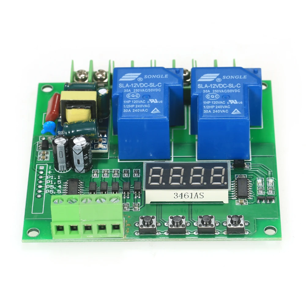 

Hot 220V Relay Module 2-Channel Motor Driver Shield Board 30A LED relay interface board for Arduino Raspberry Pi