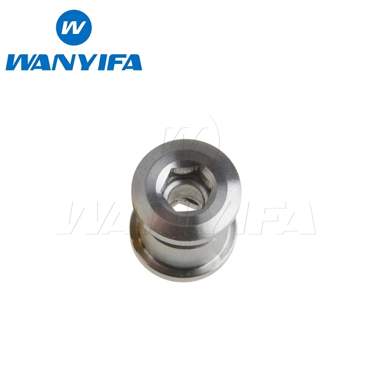 Болты waniifa M8, 6,5 мм, гайки, для велосипедного велосипеда, титан/Ti, набор кривошипных колец, для велосипеда, MTB, для езды на велосипеде, части Acesory