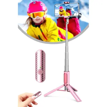 

Portable Tripod Selfie Stick Self-timer Pole Photographs Remote Control Phone Bracket Phone Self-Timer Lever Holder