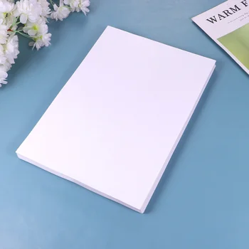 

100 Sheets White A4 Release Paper Double-sided Release Paper Blank Separation Paper for Dorm Study Home Office