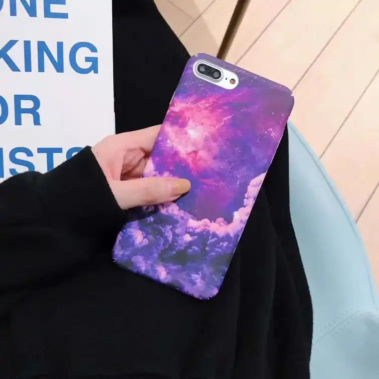 Opopporeno чехол для телефона фиолетовый Туманность Oppor9s/R11s/plus все  края включены граница падения жесткий чехол R17/K - AliExpress