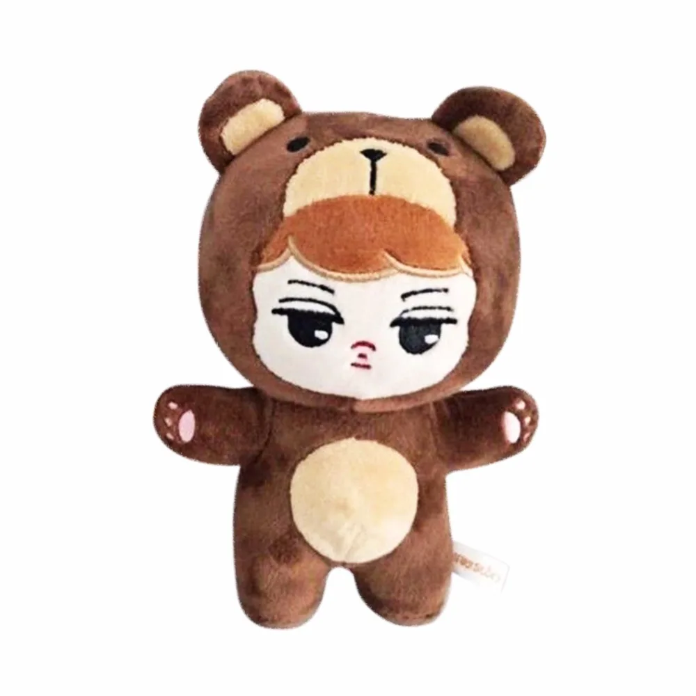 15 см Kawaii корейские плюшевые игрушки в виде животных, плюшевые куклы, мягкие хлопковые мягкие куклы суперзвезды, милые детские Поклонники кукол ручной работы, подарок для детей - Цвет: KAI