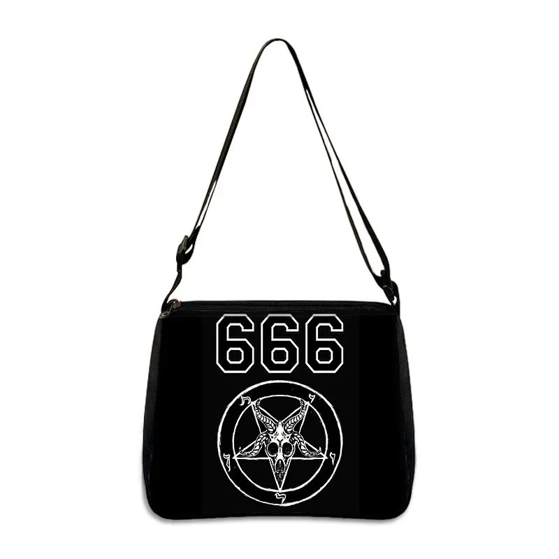 Gothic Girl / Witch / Wicca Handbags Retro Leisure Shoulder Bags Women Cross Handle Bag Underarm Female Clutch Totes Bags 