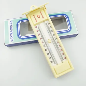 

Waterproof max min thermometer -40 to 50 degree recording mercury temperature monitor for Indoor Outdoor Garden Greenhouse tools