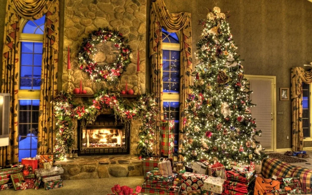 

SHUOZHIKE Vinyl Custom Photography Backdrops Props Christmas day theme Photo Studio Background YHSJU-6021