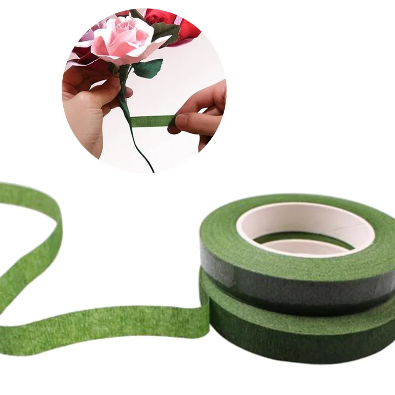 30yard/roll Selfadhesive Bouquet Floral Stem Tape Artificial Flower