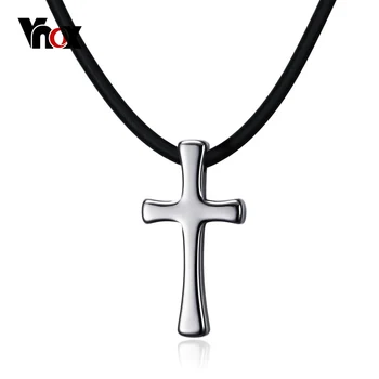 

Vnox Cross Necklace for Men Jewelry High Polished Tungsten Carbide Necklaces & Pendants