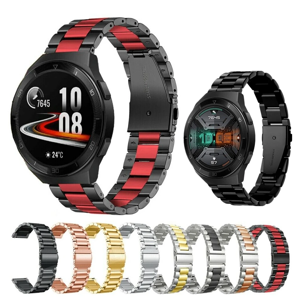 22 мм быстросъемный браслет для Huawei Watch GT 2e 46 ремешок из нержавеющей стали GT2/Samsung