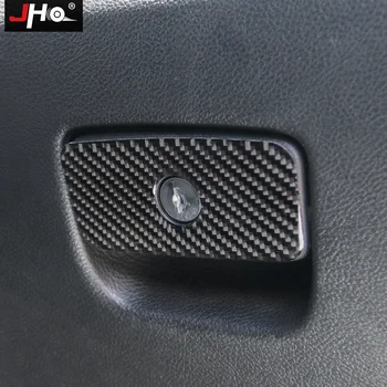 

JHO Carbon Car Glove Box Handle Overlay Cover Trim For 2014-2019 Jeep Grand Cherokee 2017 2016 2015 Limited WK2 2018 Laredo