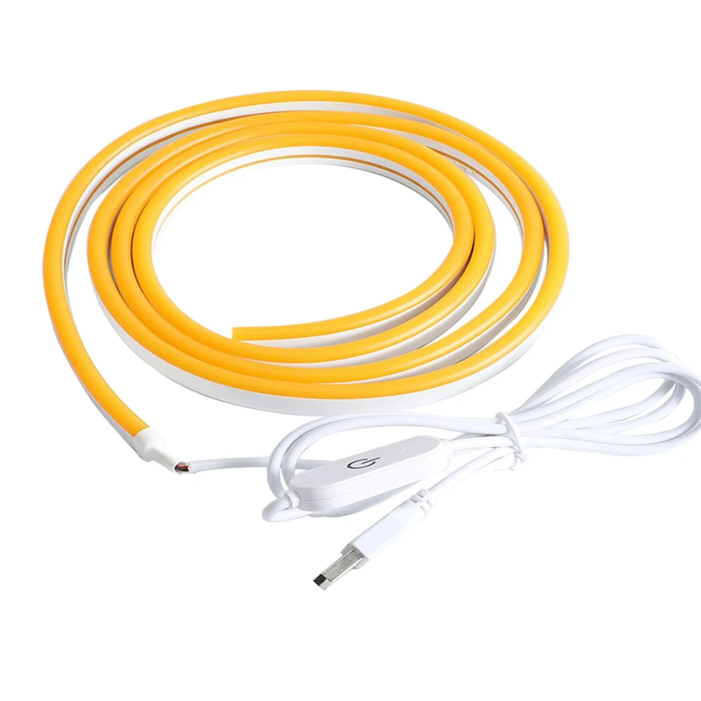 USB Flexible Neon Light with Switch/Dimmer DC5V SMD2835 LED Strip Ribbon Tape 120Leds/m Waterproof Silicone Tube | Лампы и освещение