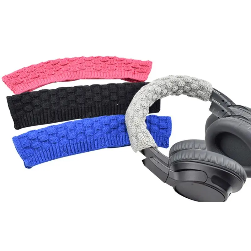 Uniwersalna wełna Headaband opaska na głowę rękaw osłaniający Pad obicia na poduszki dla Beats Pro dla audio-technica msr7 m50x Sony słuchawki