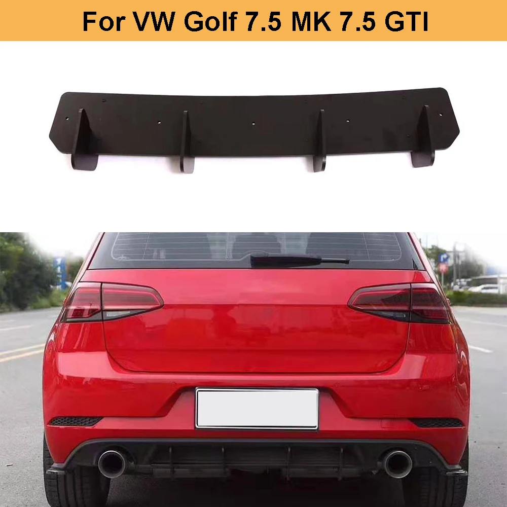Диффузор заднего бампера для VW GOLF 7/7,5 VII MK7/7,5 MK VII R Бампер- диффузор для губ