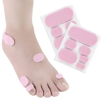 

10 Pcs Anti-wear Foot Latex Stickers High Heels Shoes Anti-grinding Feet Toe Invisible Sticker