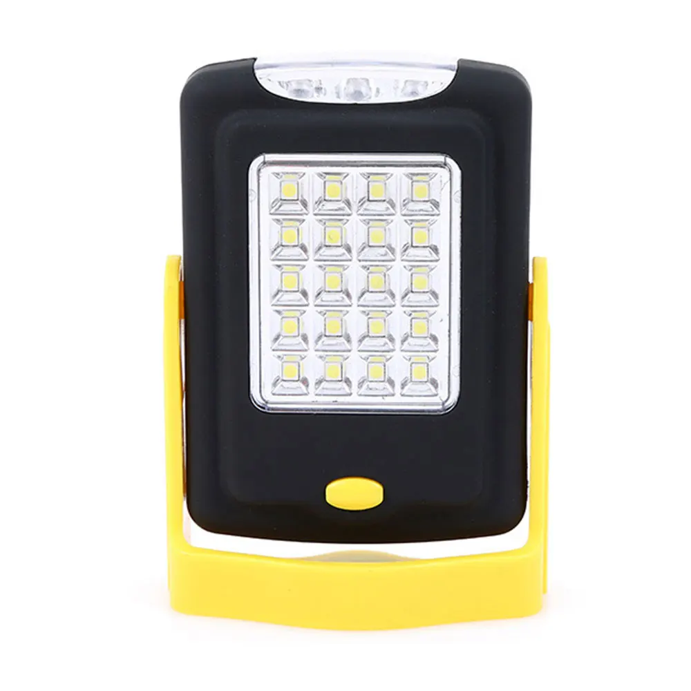 Yellow Походная лампа в палатку фонарь Ультраяркий, портативный COB светодиодный рабочий свет ABS пластик походный путешествия на открытом воздухе аварийная лампа - Цвет: Yellow