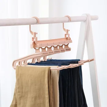 

cocina organizer Folding Multi-Functional Multilayer Storage Pants Rack Home Wardrobe Storage makeup organizer organizador