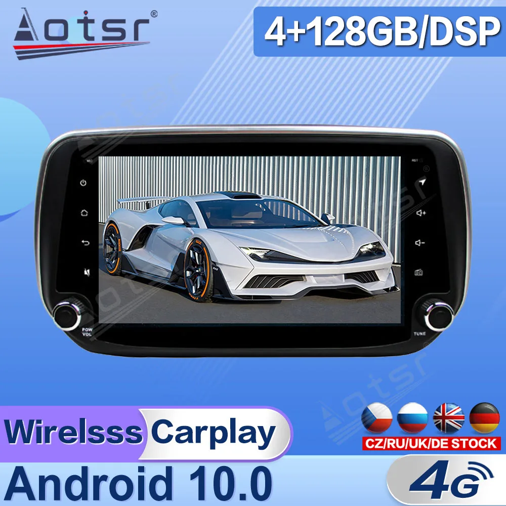 

Android 10.0 For Hyundai IX45 Santa Fe 2018 2019 Car Radio Automotivo Car Multimedia Player Auto GPS Navigation Head Unit 2Din