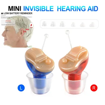 

CIC Digital 6/8 Channels Hearing Aid China Cheap Mini Invisible Hearing Aids Ear Sound Amplifier for Elderly