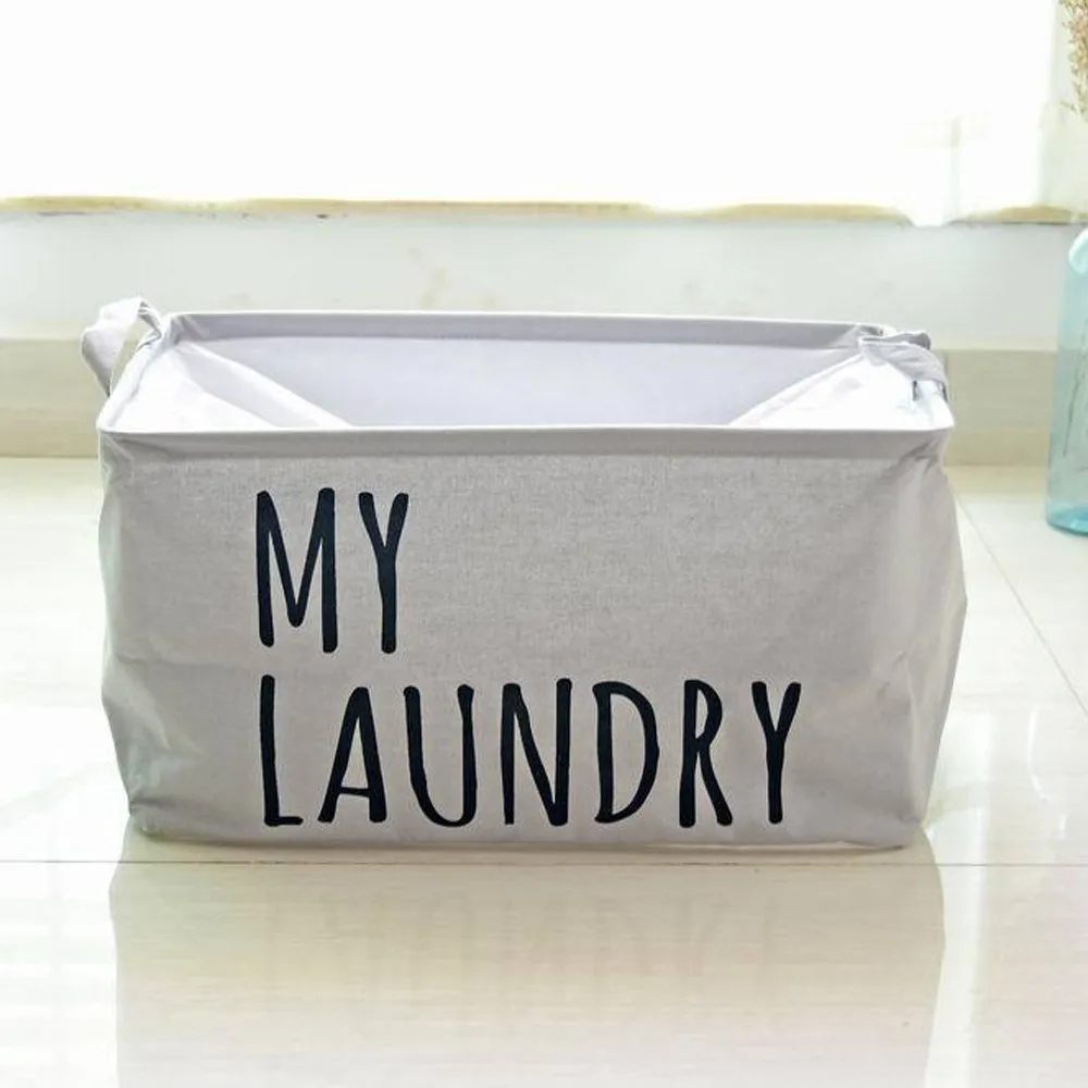 Drawstring Waterproof Storage Basket Kids Toys Storage Basket Desktop Cosmetic Sundries Stationery Storage Basket Laundry Basket