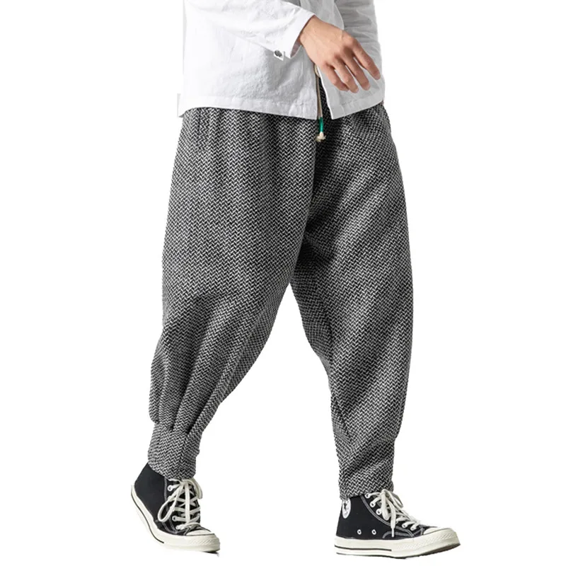 Men Pants Streetwear Cross-Pants Men Jogger Hip Hop Trousers Men Pants Joggers Sweatpants Harem Pants Male Track Pants M-5XL