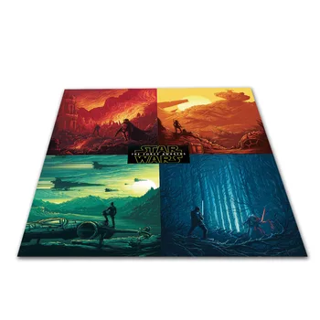

Non-slip Mat Star Wars Hero Floor Rug Doormat Square Carpet Room Bedroom Kitchen Living Room