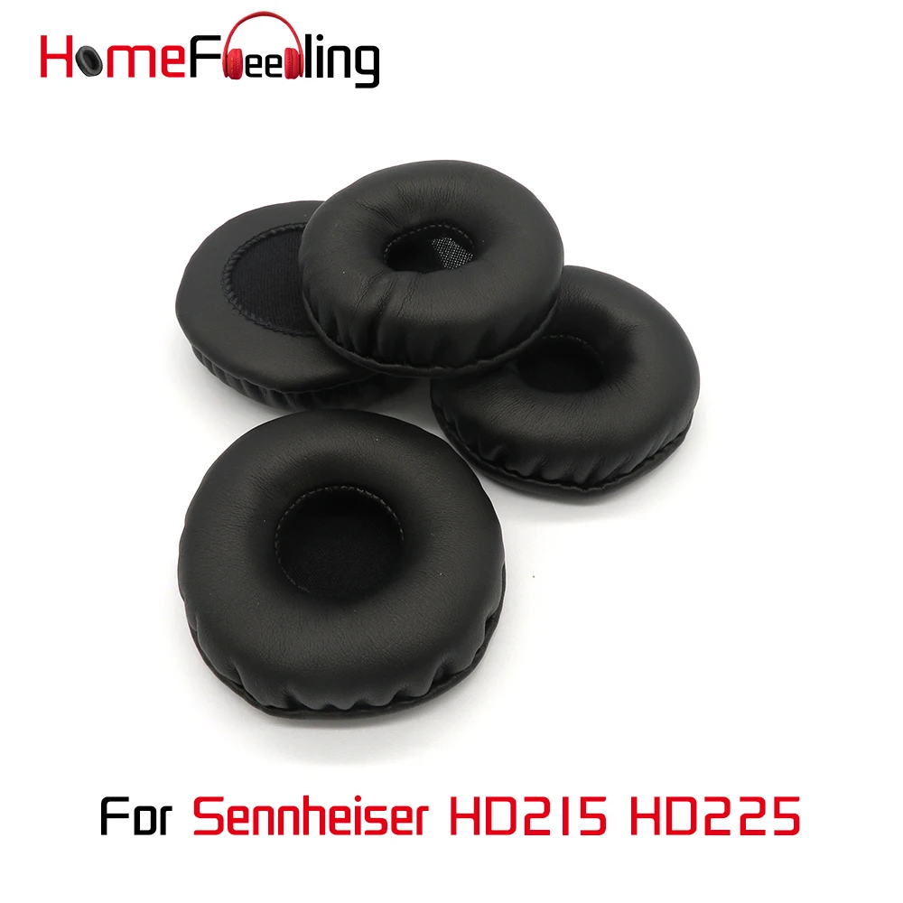 

Homefeeling Ear Pads For Sennheiser HD215 HD225 Earpads Round Universal Leahter Repalcement Parts Ear Cushions