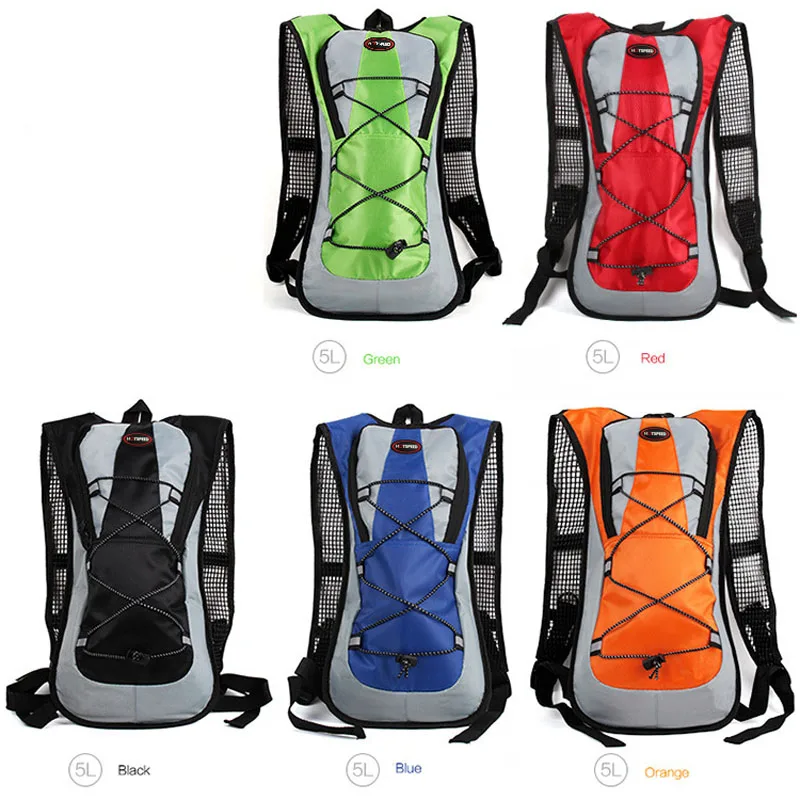 5L велосипедный рюкзак, сумка для велоспорта, походный рюкзак, MTB велосипедная сумка с сумкой для воды, 2L легкий рюкзак для велоспорта