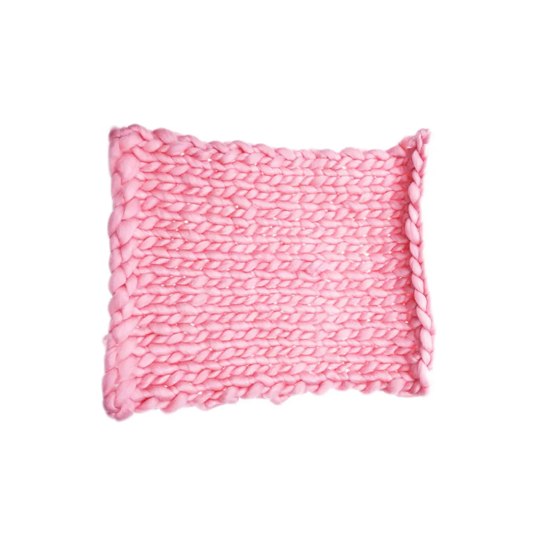 45 см X 50 см новорожденный младенец покрывало для фото искусственный мех ковер одеяло s плюшевые реквизиты для фона фотографии корзина наполнитель - Цвет: pink45cmX50cm