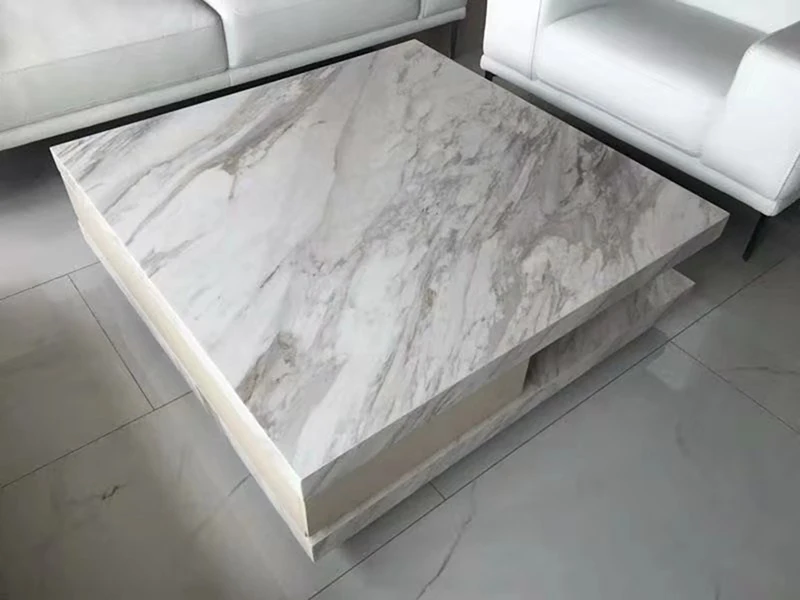 Coffee Table 1 Современная мебель для гостиной, белый мраморный журнальный столик, квадратный центральный стол - Цвет: Coffee Table 1