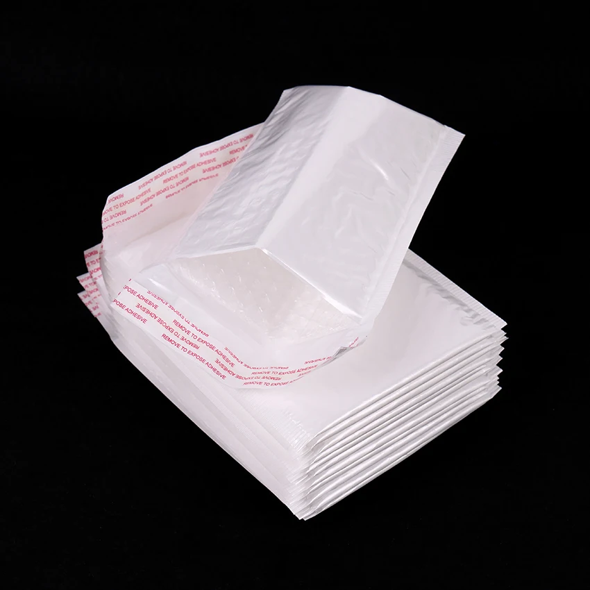 Перламутровая пленка пузырьковый конверт 180*150 мм курьерские сумки водонепроницаемый белый почтовый пакет упаковочная сумка 10 шт