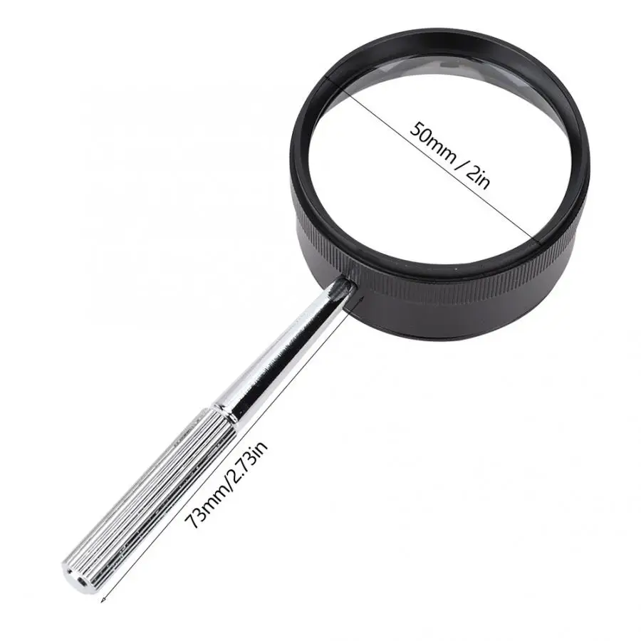 35X увеличительное стекло портативное ручное увеличительное стекло с ручкой для идентификации ювелирных изделий
