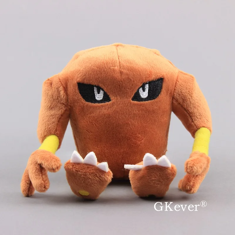 Hitmonlee фигурка плюшевая мягкая игрушка аниме игрушки 16 см Kicklee Мягкие плюшевые куклы Детский подарок