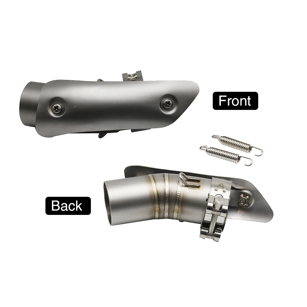 ZSDTRP мотоцикл для Suzuki GSXR1000 2006 2012- средняя труба Соединительная выхлопная средняя Соединительная труба подходит для 51 мм глушителей