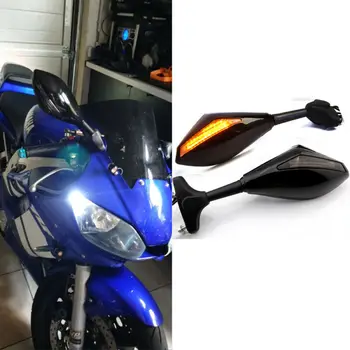 

Parts Turn Signals Lights For Honda CBR 600 F3 F4 F4i Side LED Racing style Lamp