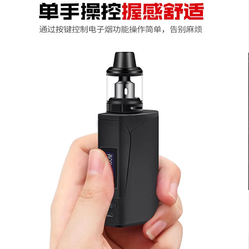 

hot 100w Vape Pen Kit Built-in 3000mah Battery with Vape Pen 3ml Tank 0.3ohm Dual Core with LED Indicator e electronic cigarette