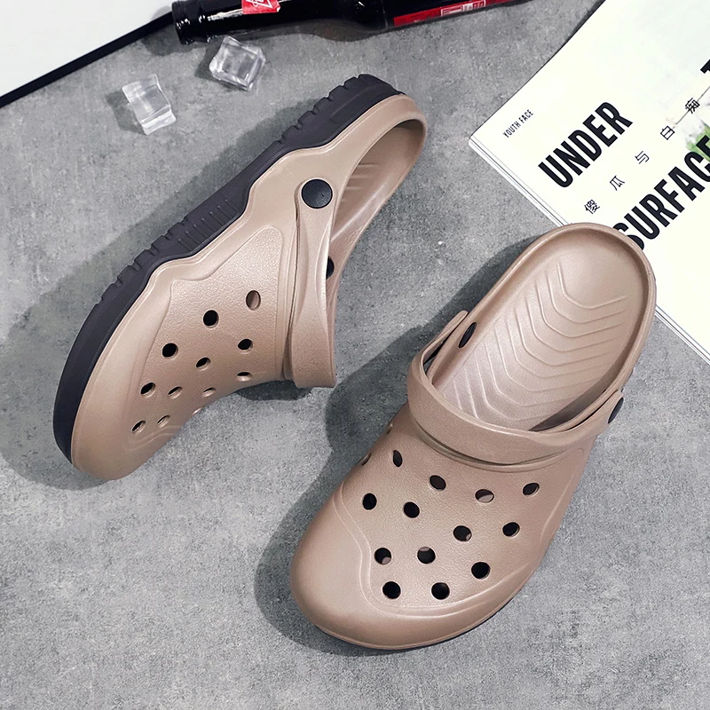 LLUUMIU/Женская обувь Сандалии кроксе Sandalias Летняя Sandalen Шлепанцы Sandalet hombre Sandali Croc