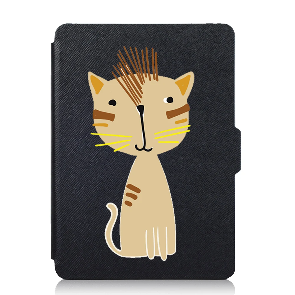 Чехол из искусственной кожи с принтом для Amazon, защитный чехол для kindle(7th Generation, /), чехол для kindle ereader+ Защитная пленка для экрана